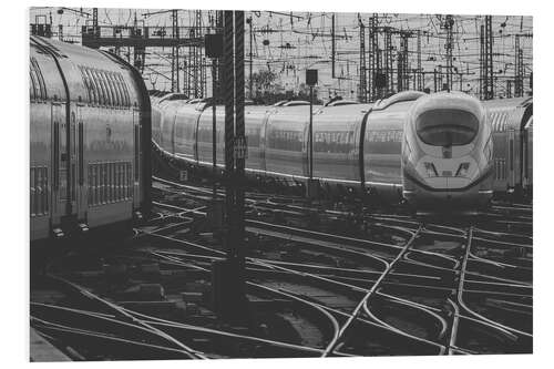 Tableau en PVC ICE at Frankfurt Main Station, Germany