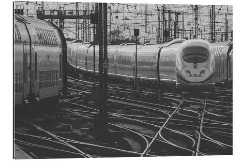 Gallery print ICE at Frankfurt Main Station, Germany