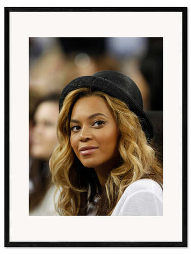 Stampa artistica con cornice Popstar Beyonce