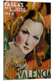 Magnettafel Fallas Fest, Valencia, 1944