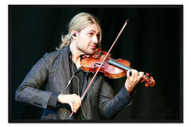 Gerahmter Kunstdruck Stargeiger David Garrett