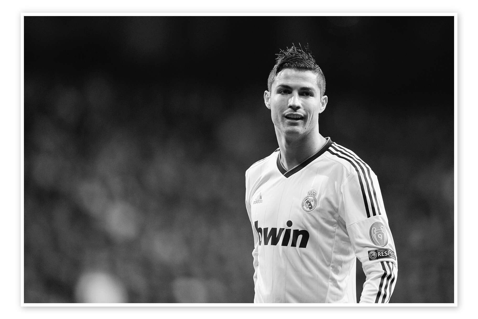 Cristiano Ronaldo, Champions League, Madrid, Spain print by imageBROKER