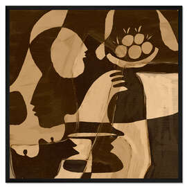 Gerahmter Kunstdruck Essenz II