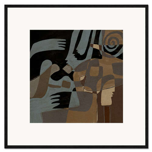 Gerahmter Kunstdruck Essenz IV