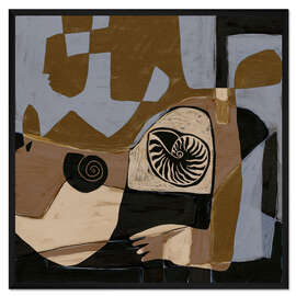 Gerahmter Kunstdruck Essenz III