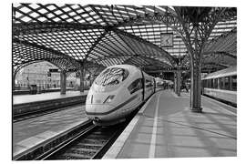 Magnettafel ICE 3, Kölner Hauptbahnhof, Deutschland