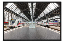 Gerahmter Kunstdruck IC, Typ Twindexx Vario, Karlsruhe, Deutschland