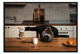 Gerahmter Kunstdruck Good Morning Everybody