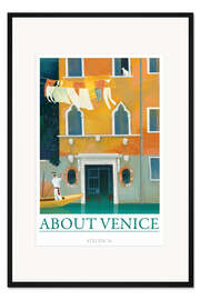 Gerahmter Kunstdruck About Venice, Italian Travel Landscapes
