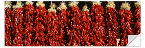 Sticker mural Red Chili Ristras