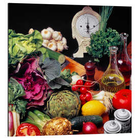 Magnettafel Bunte Gemüseküche