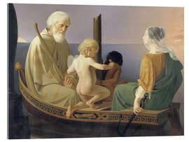 Akryylilasitaulu Old Age, Series "The Four Ages of Man" - Detlev Blunck