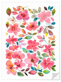 Wall sticker Flower Potpourri