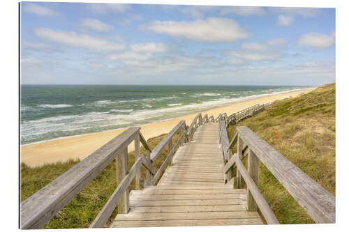 Gallery print Path to the Beach in Wenningstedt