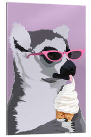 Galleriprint Jugdy Icecream Lemur