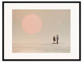 Gerahmter Kunstdruck Träumer der Melancholie