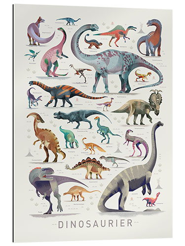 Galleritryck Dinosaurs I (German)