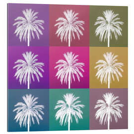 Gallery print Colourful Palms