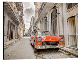 Aluminium print Vintage Car