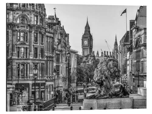 Aluminium print Trafalgar Square, London