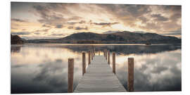 Foam board print Derwentwater Lake Pier II