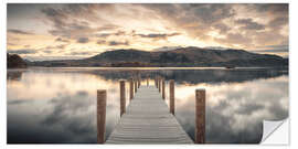 Vinilo para la pared Derwentwater Lake Pier II