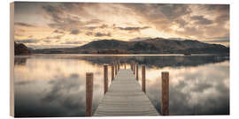 Obraz na drewnie Derwentwater Lake Pier II