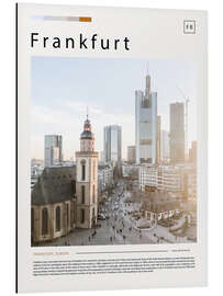 Magnettafel Frankfurt Cityscape