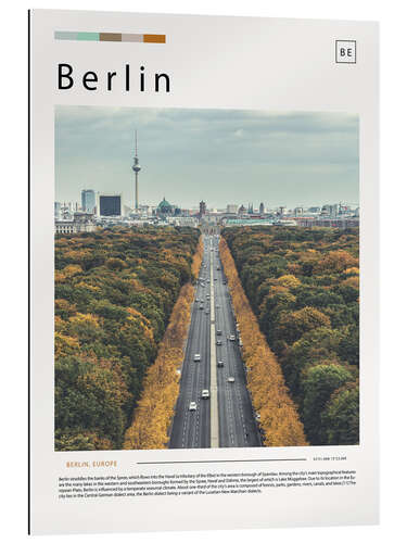 Gallery print Berlin Cityscape