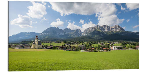 Alubild Going am Wilden Kaiser, Tirol