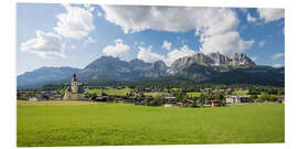 Foam board print Going at the Wilder Kaiser, Tyrol