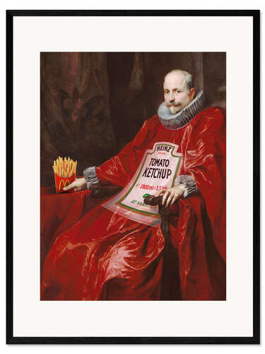 Gerahmter Kunstdruck Sir Tomato
