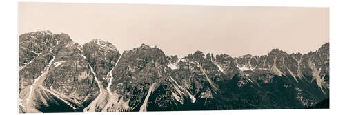 PVC-taulu Kalkkoegel in the Stubai Alps - Austria