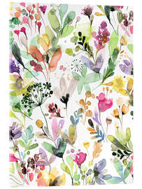 Acrylglas print Wild Flowers I