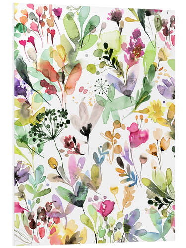 Tableau en PVC Wild Flowers I