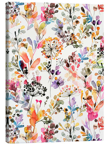 Canvas print Wild Flowers III