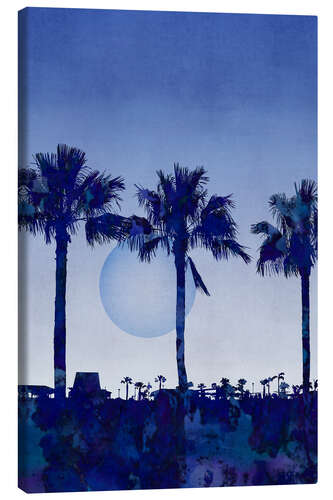 Canvas-taulu Blue Beach Paradise I