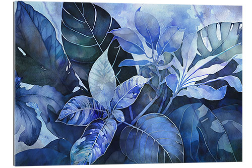 Gallery Print Blue Tropical Jungle