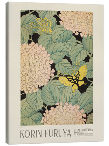 Tableau sur toile Floral Design 96, Shin-bijutsukai, 1902