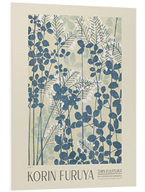 Foam board print Floral Design 116, Shin-bijutsukai, 1902