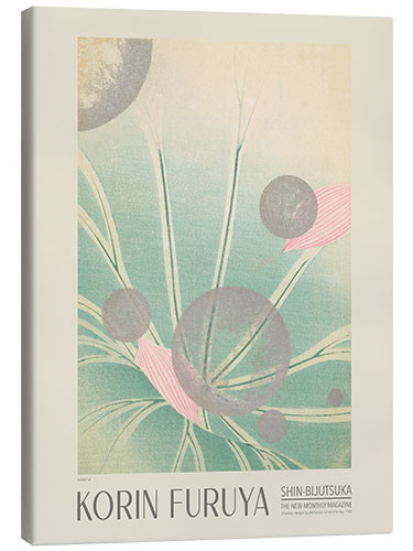 Canvas print Design 68, Shin-bijutsukai, 1902
