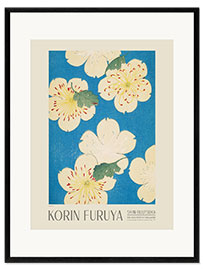 Impression artistique encadrée Floral Design 99, Shin-bijutsukai, 1902