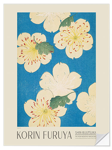 Wall sticker Floral Design 99, Shin-bijutsukai, 1902