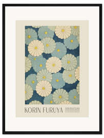 Gerahmter Kunstdruck Florales Design 324, Shin-bijutsukai, 1902