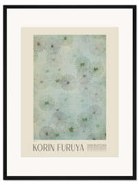 Gerahmter Kunstdruck Florales Design 136, Shin-bijutsukai, 1902