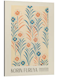 Magnettafel Florales Design 112, Shin-bijutsukai, 1902