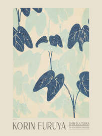 Magnettafel Florales Design 55, Shin-bijutsukai, 1902