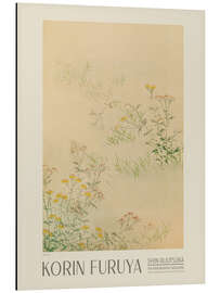 Aluminium print Floral Design 348, Shin-bijutsukai, 1902