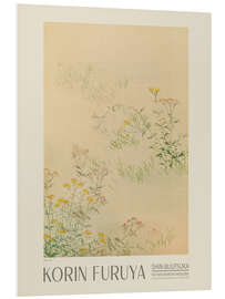 Foam board print Floral Design 348, Shin-bijutsukai, 1902