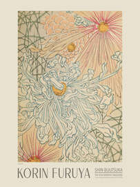 Magnettafel Florales Design 315, Shin-bijutsukai, 1902 - Korin Furuya